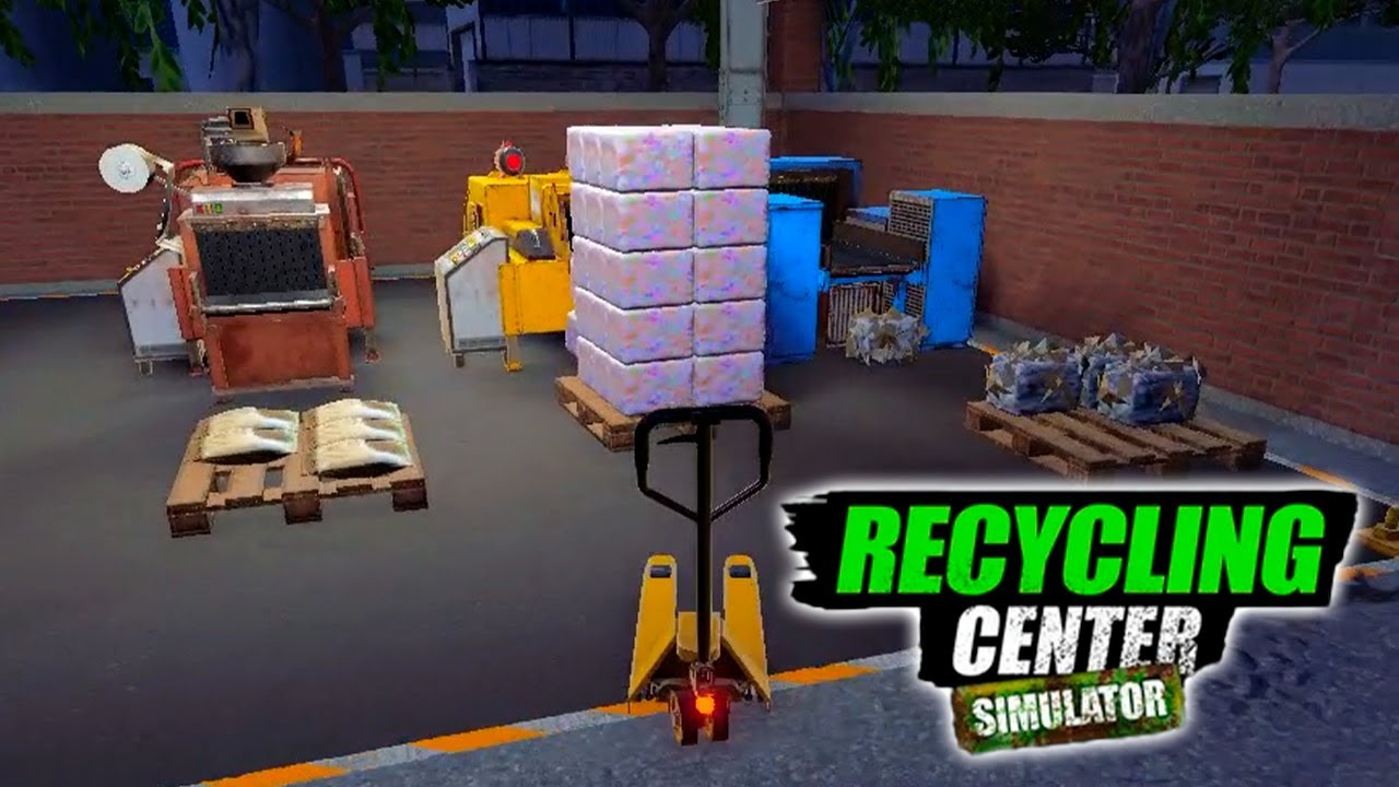 Сбор опилок и пластика - Recycling Center Simulator #3 - YouTube