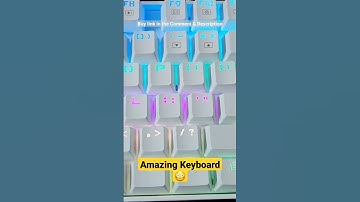 Amazing Backlit Keyboard 😳 #beautiful #keyboard #gaming #gamingkeyboard #mechanicalkeyboard