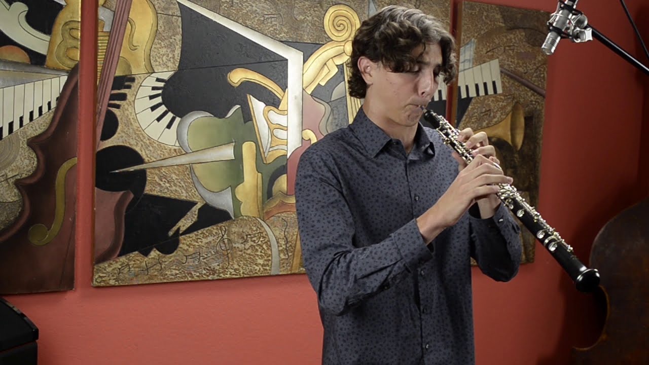 Virtual Oboe Competition 2020, Sonata in A minor, C.P.E. Bach,  Movement III