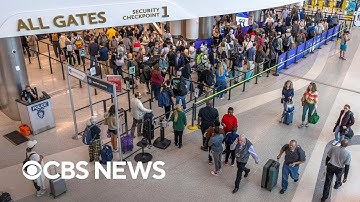 Massive delays and around 3,000 flight cancellations make Sunday worst travel day during shutdown