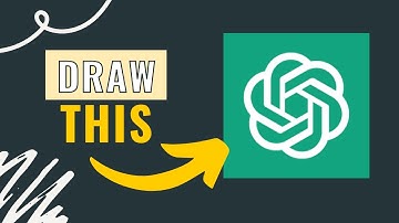 How to draw The ChatGPT Logo easy
