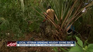 Veteran helps homeless vets on Independence Day