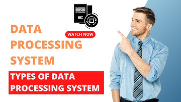 Lec.4. ICT -Data Processing System and its Types Hindi/Urdu #ict #dataprocessing