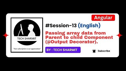 Angular parent to child array binding  | Angular 19 complete tutorial in English 2025 (Session-13)