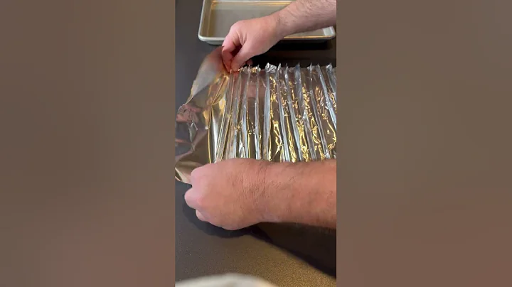 How I layout Bacon for easy cleanup using the oven!