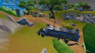 Fortnite Win  Driving the Battle Bus to Victory
