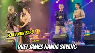 DUET ROMANTIS JAMES AP DAN NANDA SAYANG