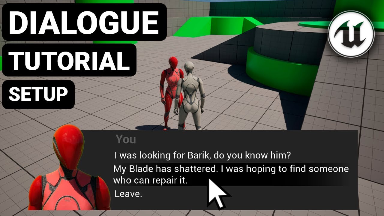 Dialogue System Part 1 (Interaction) - Unreal Engine 5 - YouTube