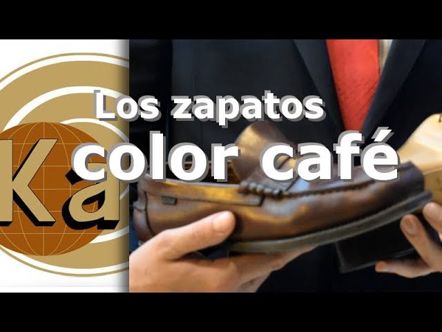 Los zapatos color café - YouTube
