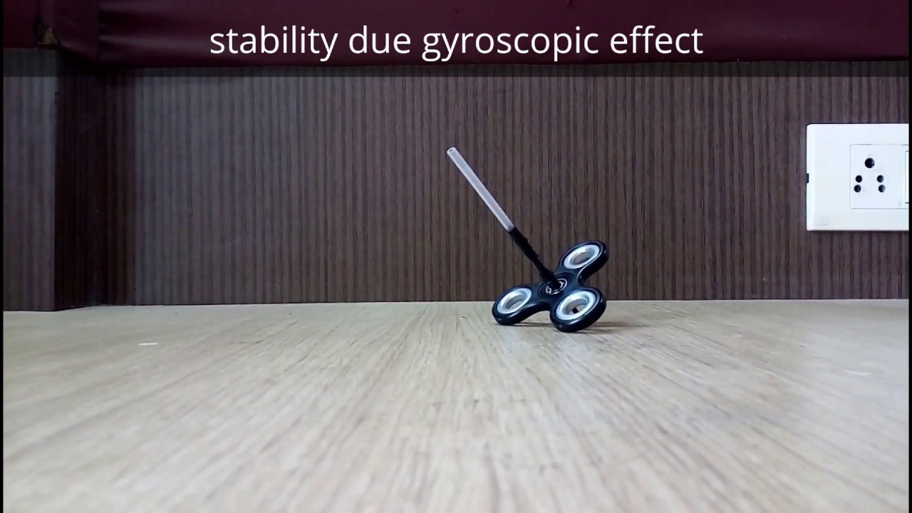 gyroscopic fidget spinner