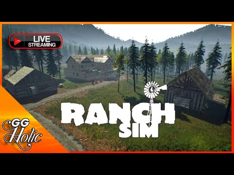 Ranch Simulator  - With Black Shadow  (სოფლის შენებას რა უნდა, რაუნდა...?)