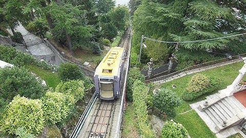 Places to see in ( Como - Italy ) Funicolare Como Brunate