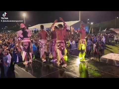 abafana bakaMgqumeni perform Ngiyakudinga Dali featuring Imeya kazwelonke no Tessa Masoka.
