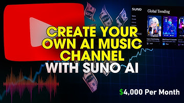 How To Make A Music Youtube Channel Using Suno AI [Make Money With AI Music Easily]