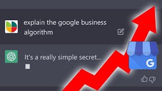 ChatGPT : How Can I Rank Top On Google My Business