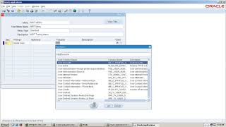 Oracle Applications Training - Menu Creation - III
