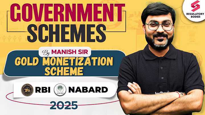 Govt Schemes for RBI Grade B and NABARD 2025 | RBI Grade B Government Schemes by Manish Sir #2