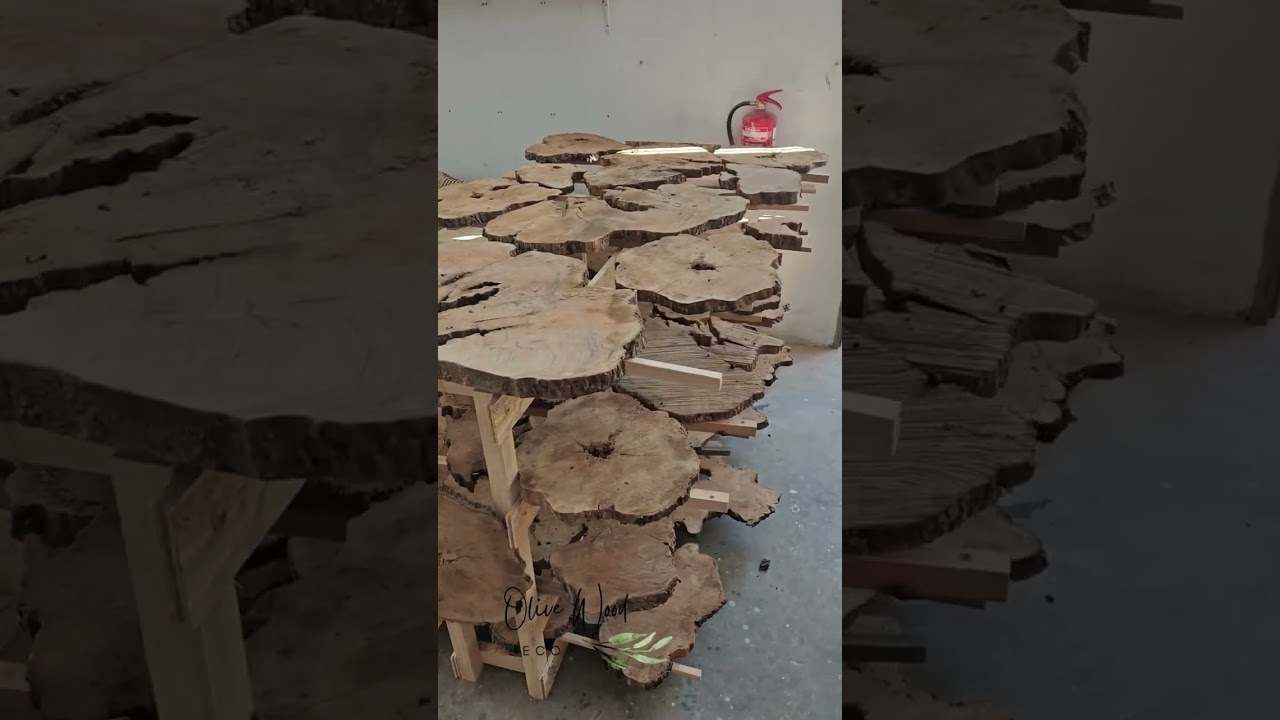 Our Olivewood biscuits are now drying