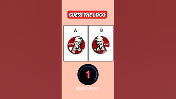 Guess the correct KFC logo #shorts #quiz #logo