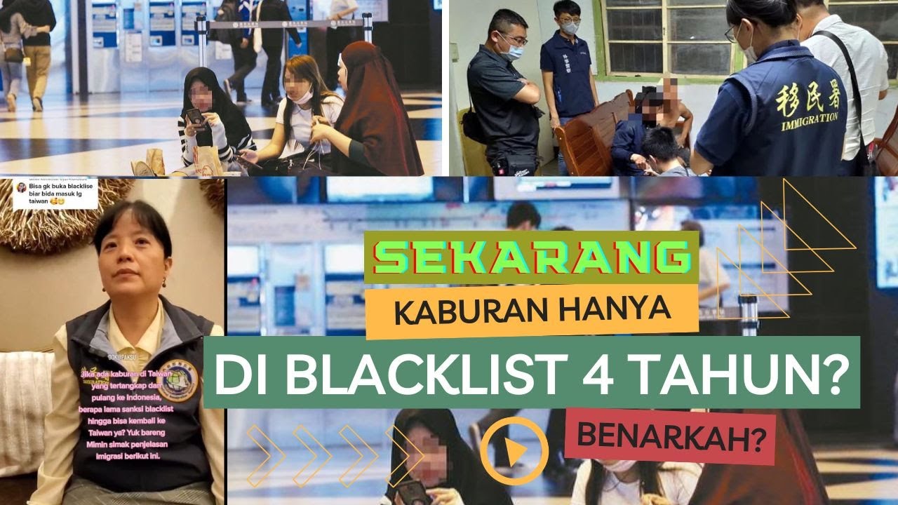 Penjelasan IMIGRASI TAIWAN, Setelah 4 Tahun PMI Kaburan Bisa Kembali Lagi‼ BENARKAH⁉ INI FAKTANYA