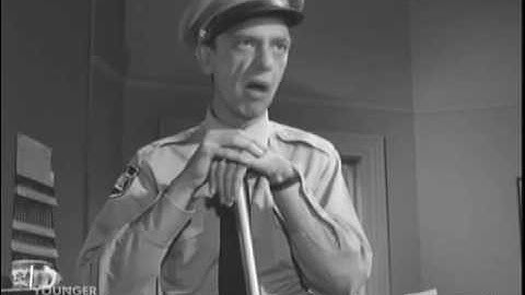 Barney Advises Andy to Nip It In the Bud