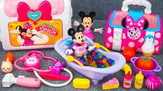 Satisfying with Unboxing Disney Minnie Mouse Cute Pink Bathtub, Aquarium Playset | Review Toys ASMR