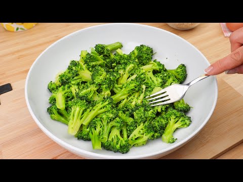 If you have a fork and broccoli, make this healthy dinner! Easy and fast!