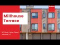 Millhouse terrace  2 bed 15 bath  study apt  50i