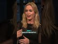 Emily Blunt Tells the Story of Her Meeting with John Krasinski at a Restaurant ❤️| #shorts