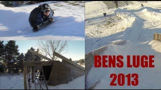Ben's Backyard Luge 2012-2013