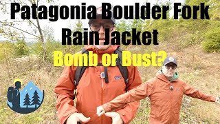 Great for Rain Not for Hiking Patagonia Boulder Fork Review