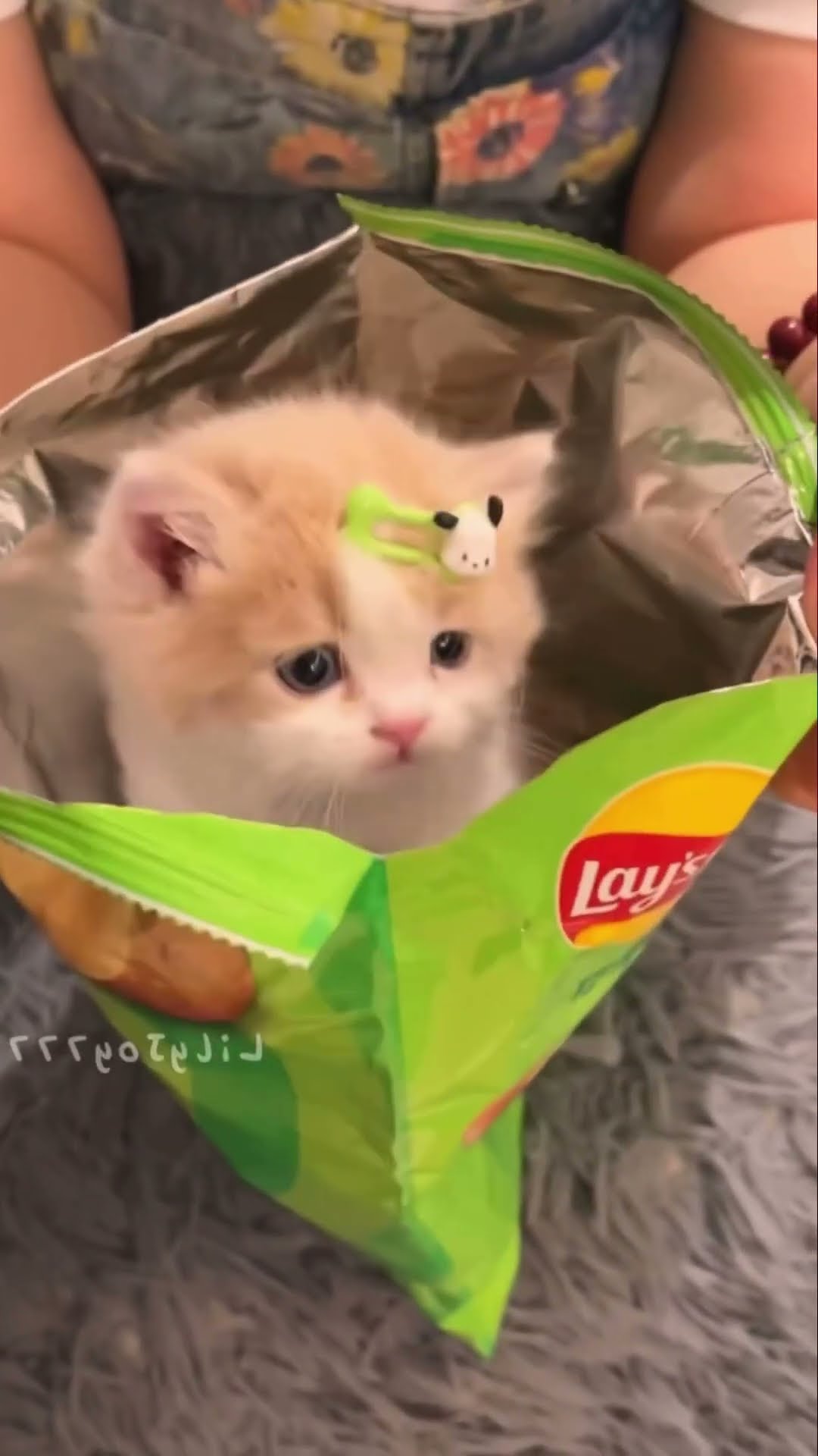 Chips surprise for baby ???❤️??✅
