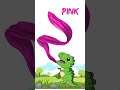 Learn color with Dinoဒီနေ့တော့ အရောင်လေးတွေကို လေ့လာကြမယ်#preschool #english #kideducation #learning