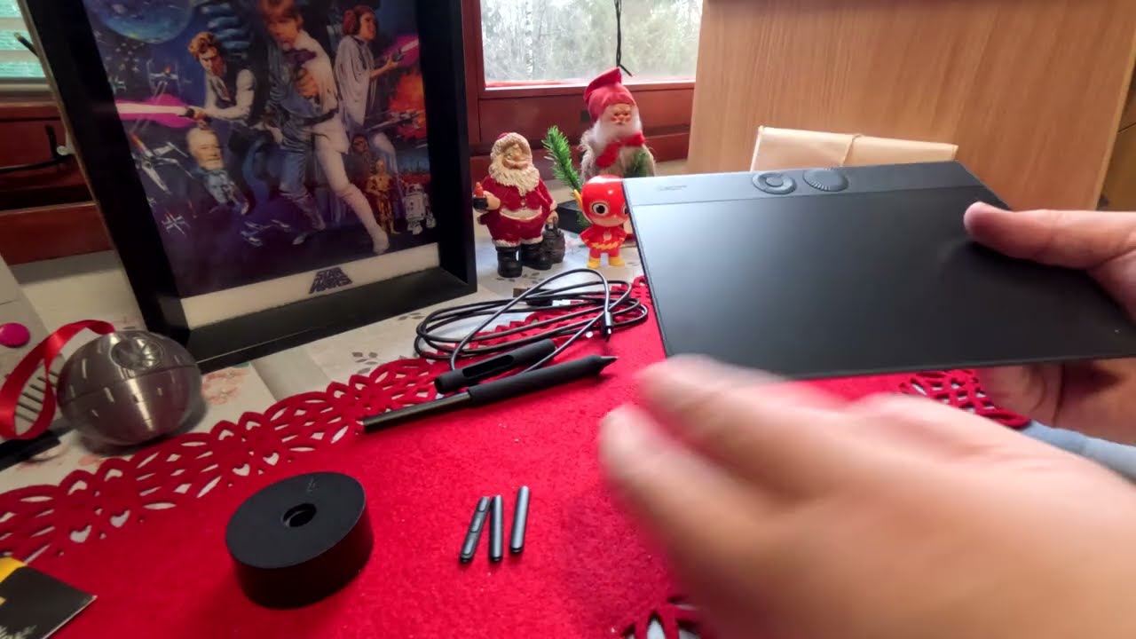 Unboxing Wacom Intuos Pro piirtopöytä 26.12.2025