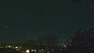 4K North Star In The Night Sky Time Lapse - March 10, 2024