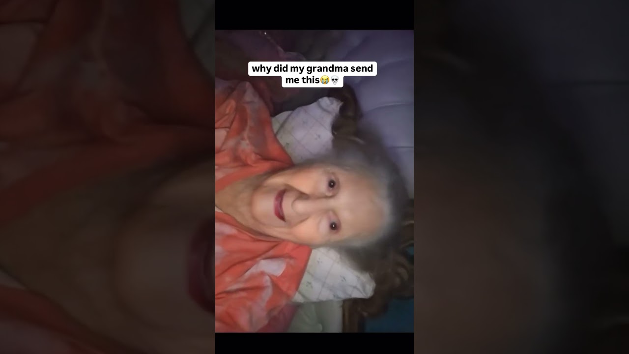 Granny sent me this video at 3.00 am😨