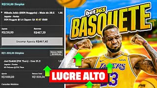 Como apostar no basquete na bet365 - Lance!