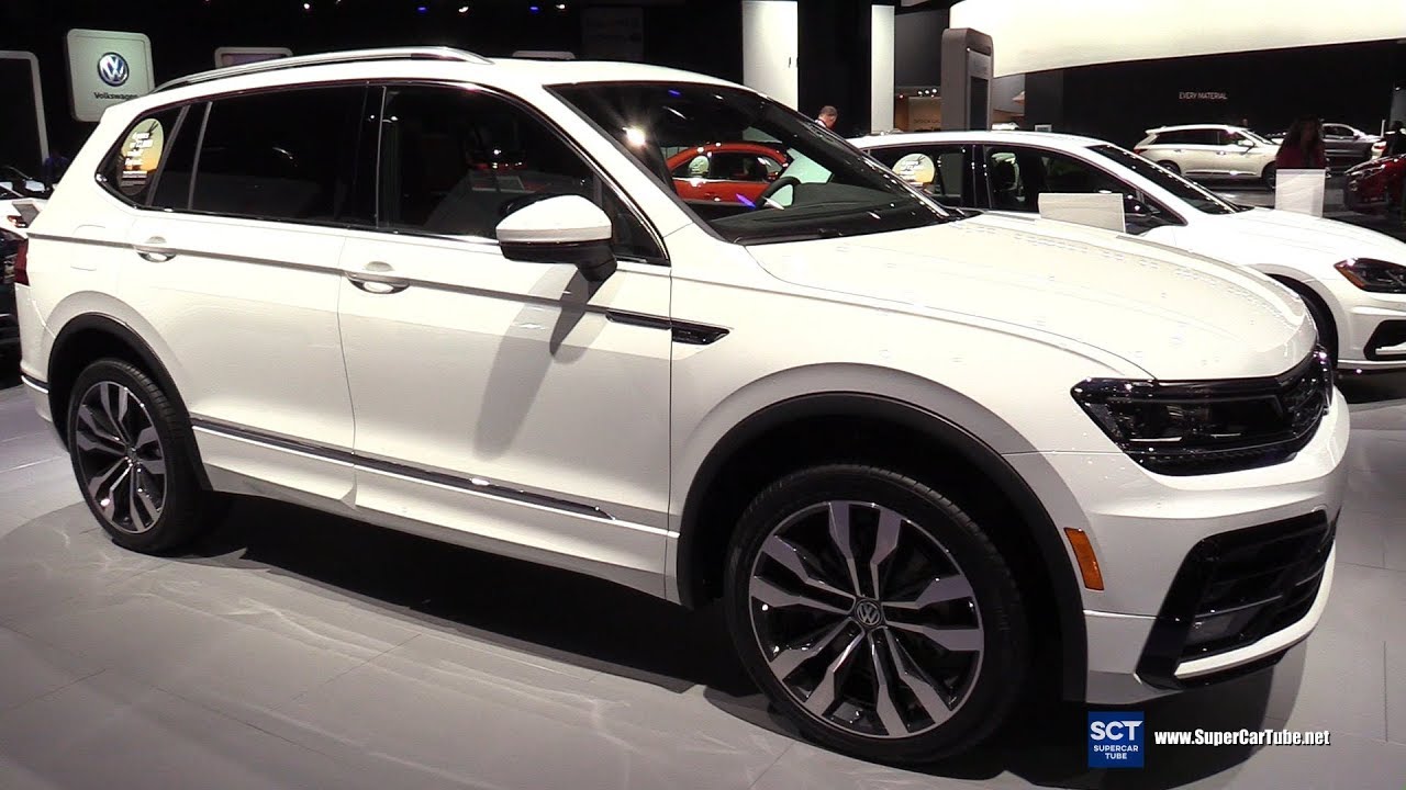 2018 Volkswagen Tiguan R Line 4motion Exterior Interior Walkaround 2018 Detroit Auto Show