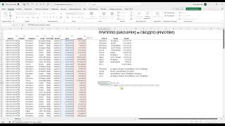 Функции Excel ГРУПППО (GROUPBY) и СВОДПО (PIVOTBY). Заменят ли они сводные таблицы? 🤔