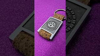 Aluminum keychainHaotian 30w fiber laser from Pascal Liu Settings in the video