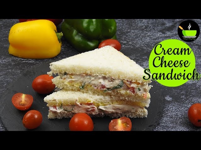 Cream Cheese Sandwich | Sandwich Recipe | Fireless Cooking Competition Recipes | No Fire Cooking | She Cooks