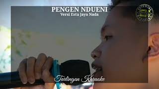 PENGEN NDUENI KARAOKE versi FERDIANSYAH ESTU NADA JAYA (cowok)