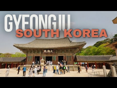 Gyeongju Walking Tour | April 2024 | South Korea | 4K