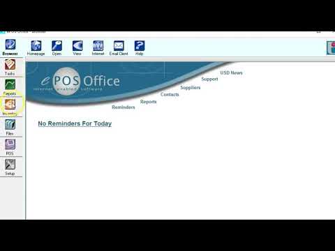 This video tutorial explains the adding of suppliers in the commercial back office (EPoS Office).