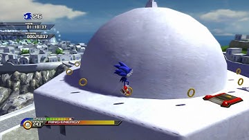 SONIC UNLEASHED XBOX 360 WINDMILL ISLE ACT2.2 S RANK DAY DLC