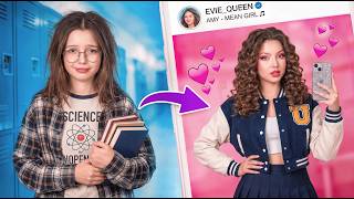 ¡De NERD a College Queen! Popular vs Nerd Makeover Battle