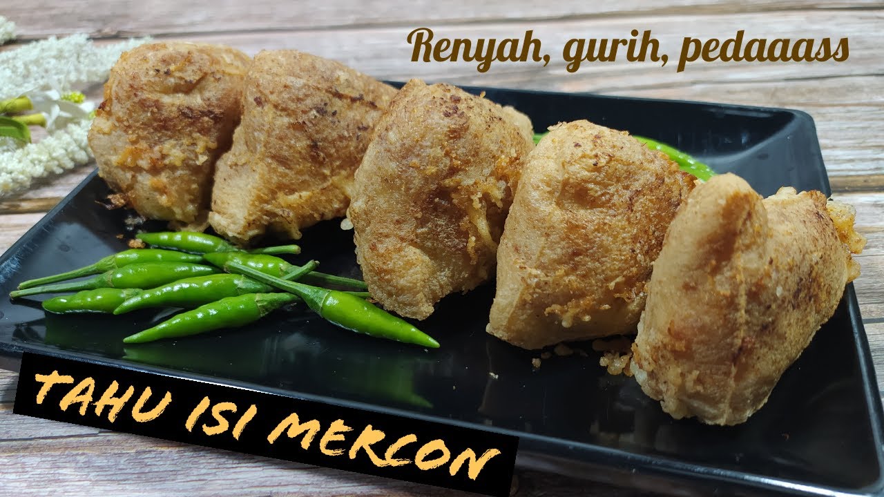 RESEP TAHU ISI MERCON YouTube