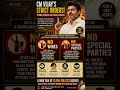 CM Vijay’s Strict Orders| No Wines • No Birthday Parties