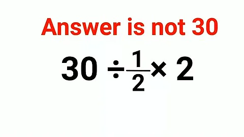 30÷1/2×2 The answer is not 30. Many got it wrong!  Ukraine Math Test #math #percentages #ukraine