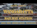 Aerial view - Historic images - Walkaround : Wangaratta Railway Station : Victoria Australia